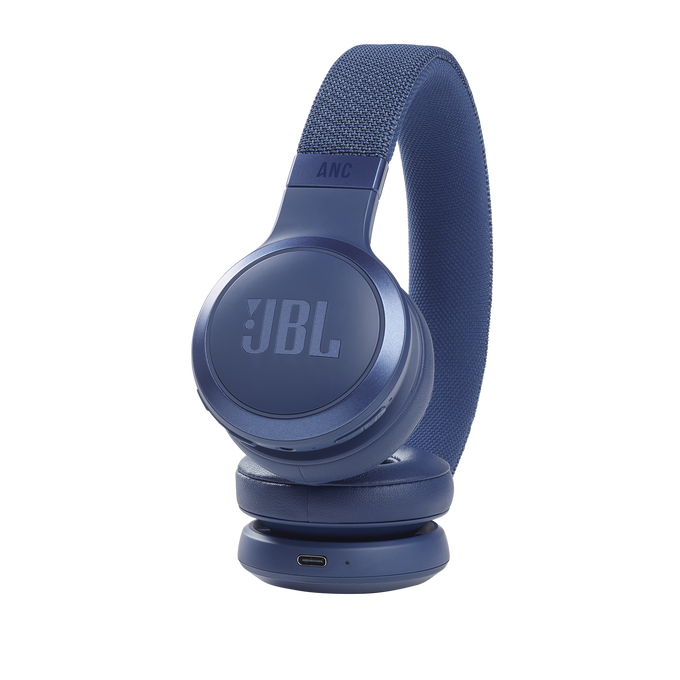 JBL Live 460NC - Blue - Wireless on-ear NC headphones - Detailshot 4 image number null